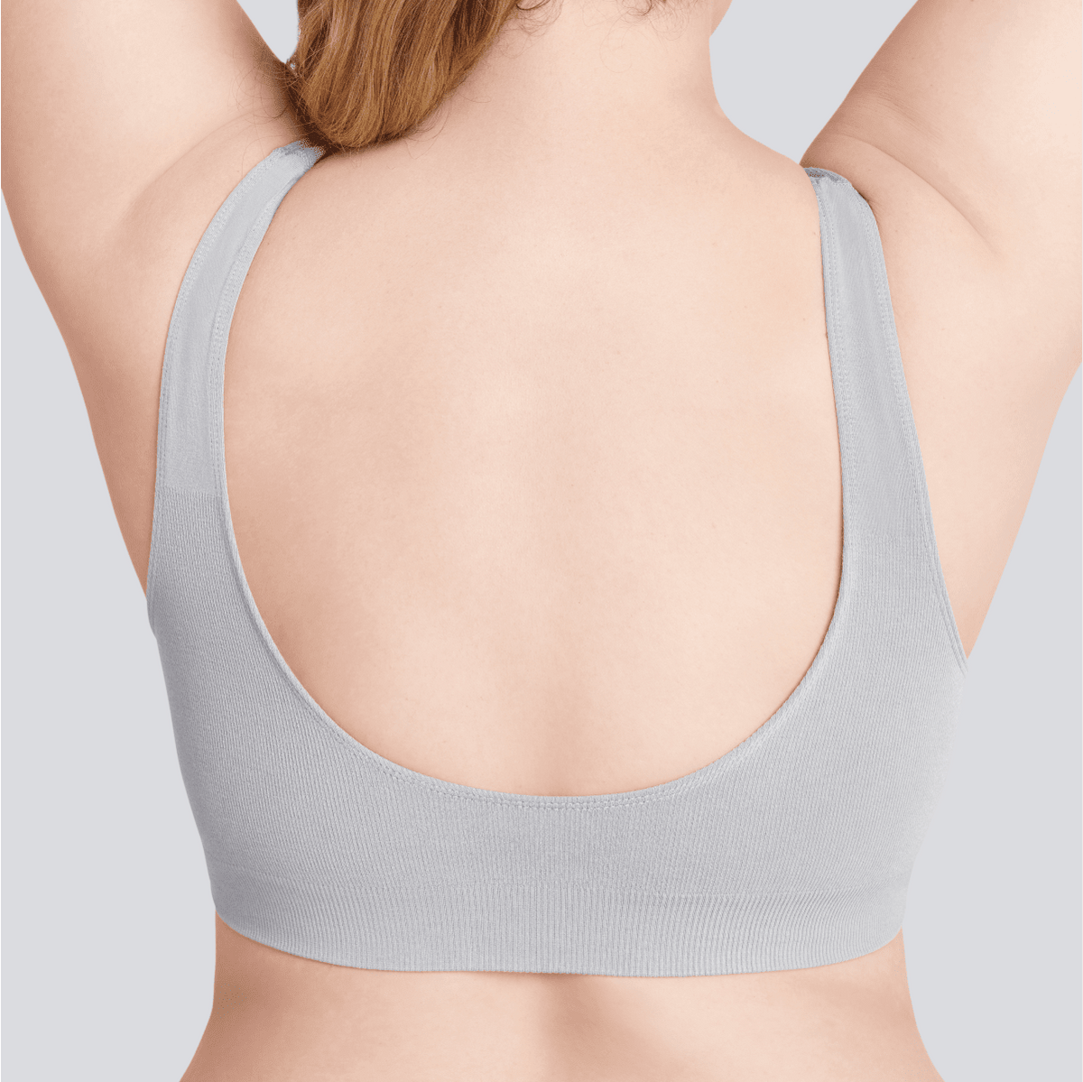 Women's SmoothFit Padded Bra - Grey - Bamboo Underwear