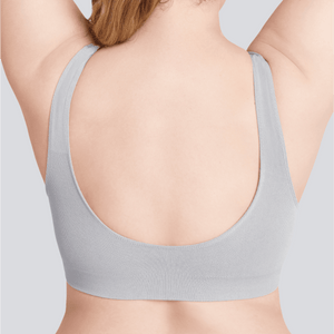 Women's SmoothFit Padded Bra - Grey - Bamboo Underwear