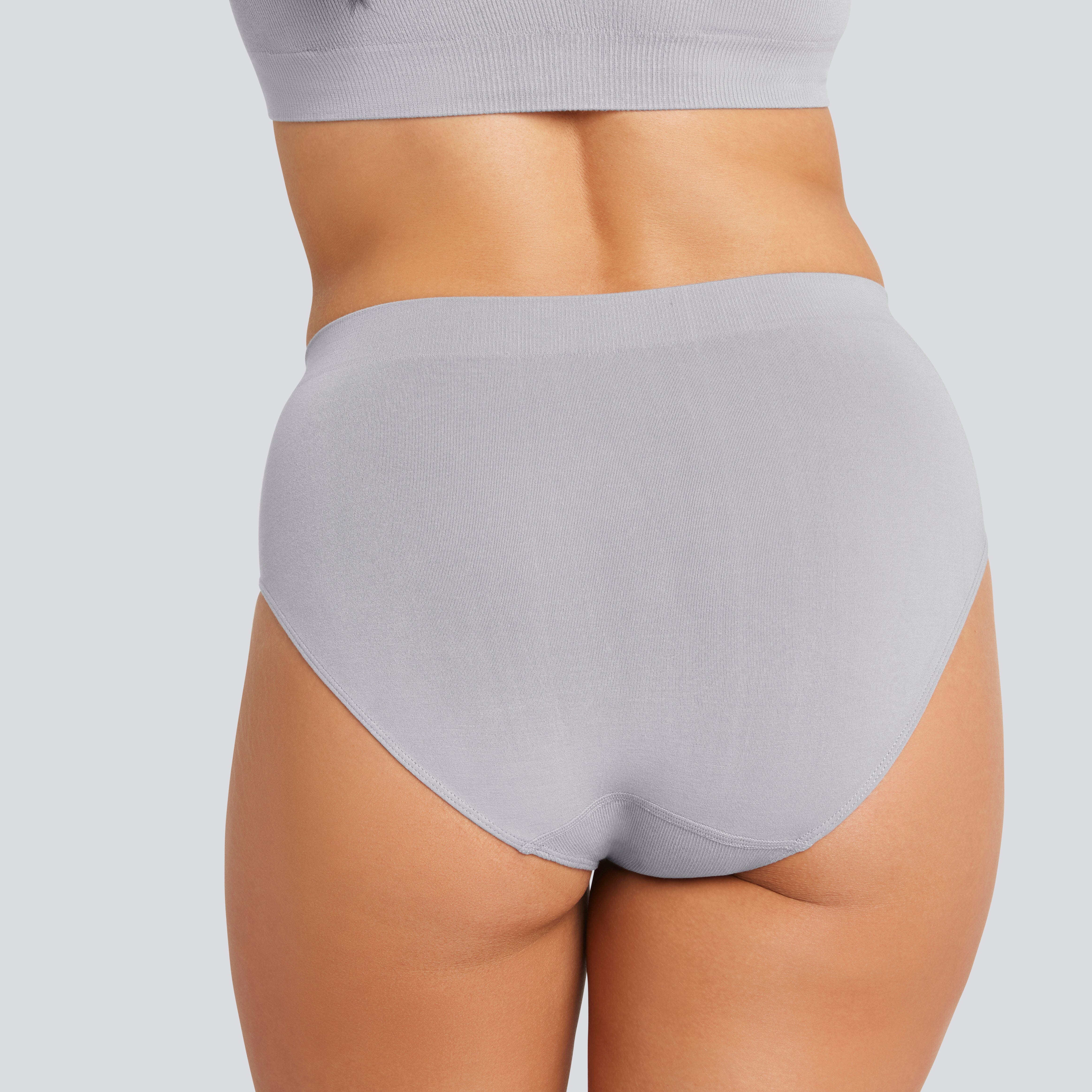 Women's SmoothFit Full Brief - Grey - Bamboo Underwear