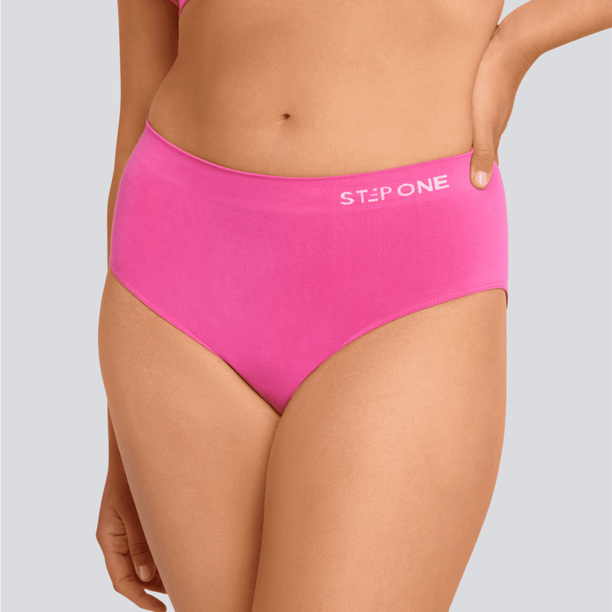 Women's SmoothFit Full Brief - Candy Pink - Bamboo Underwear