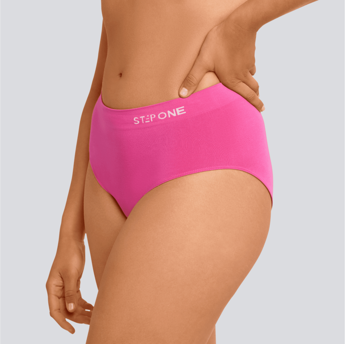 Women's SmoothFit Full Brief - Candy Pink - Bamboo Underwear