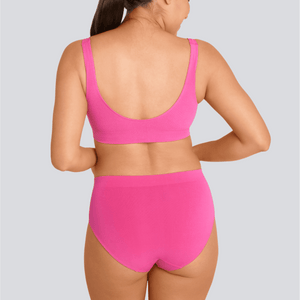 Women's SmoothFit Full Brief - Candy Pink - Bamboo Underwear