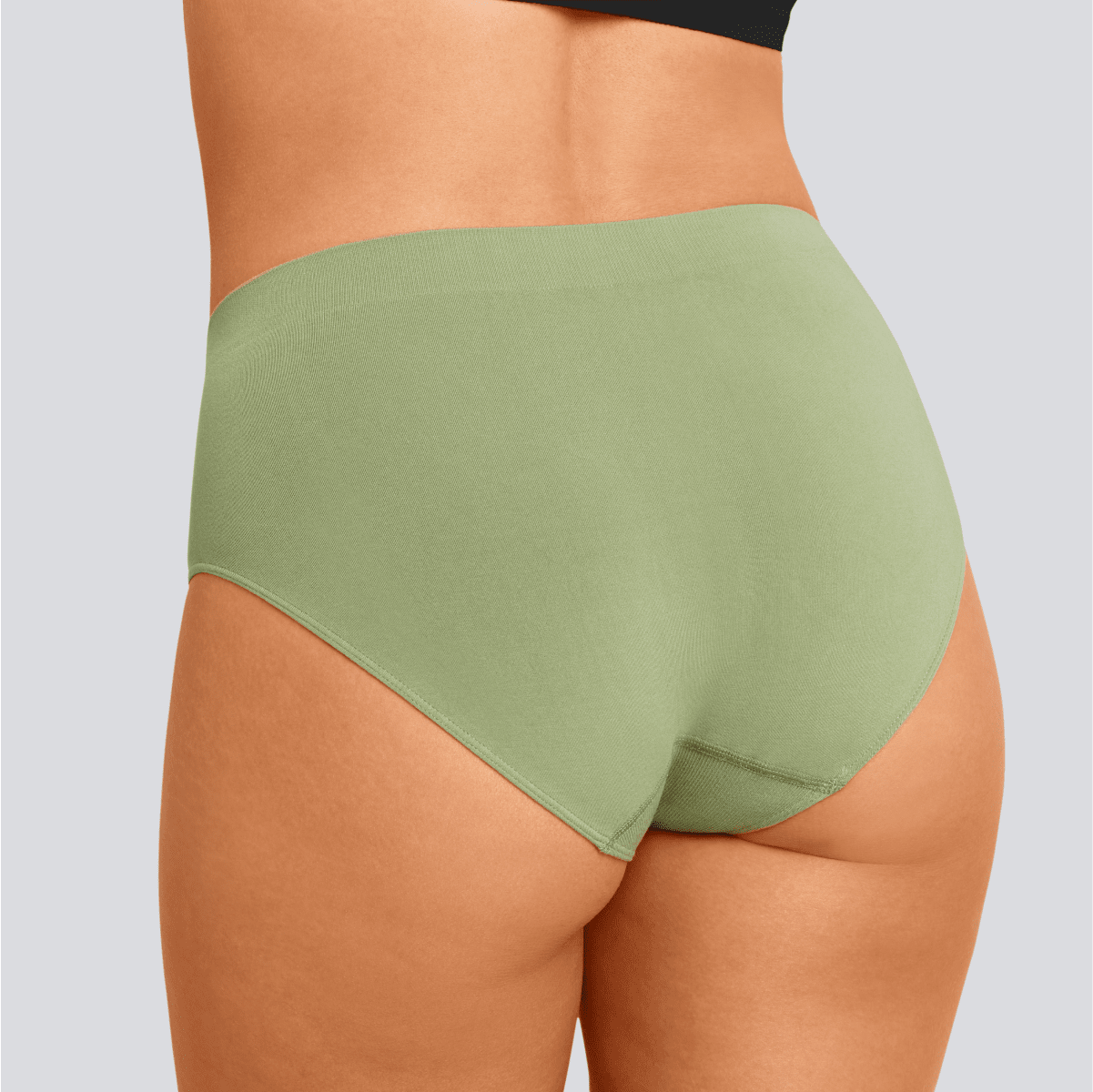 Women's SmoothFit Full Brief - Sage - Bamboo Underwear