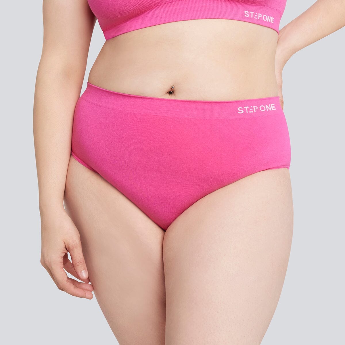 Women's SmoothFit Full Brief - Candy Pink - Bamboo Underwear