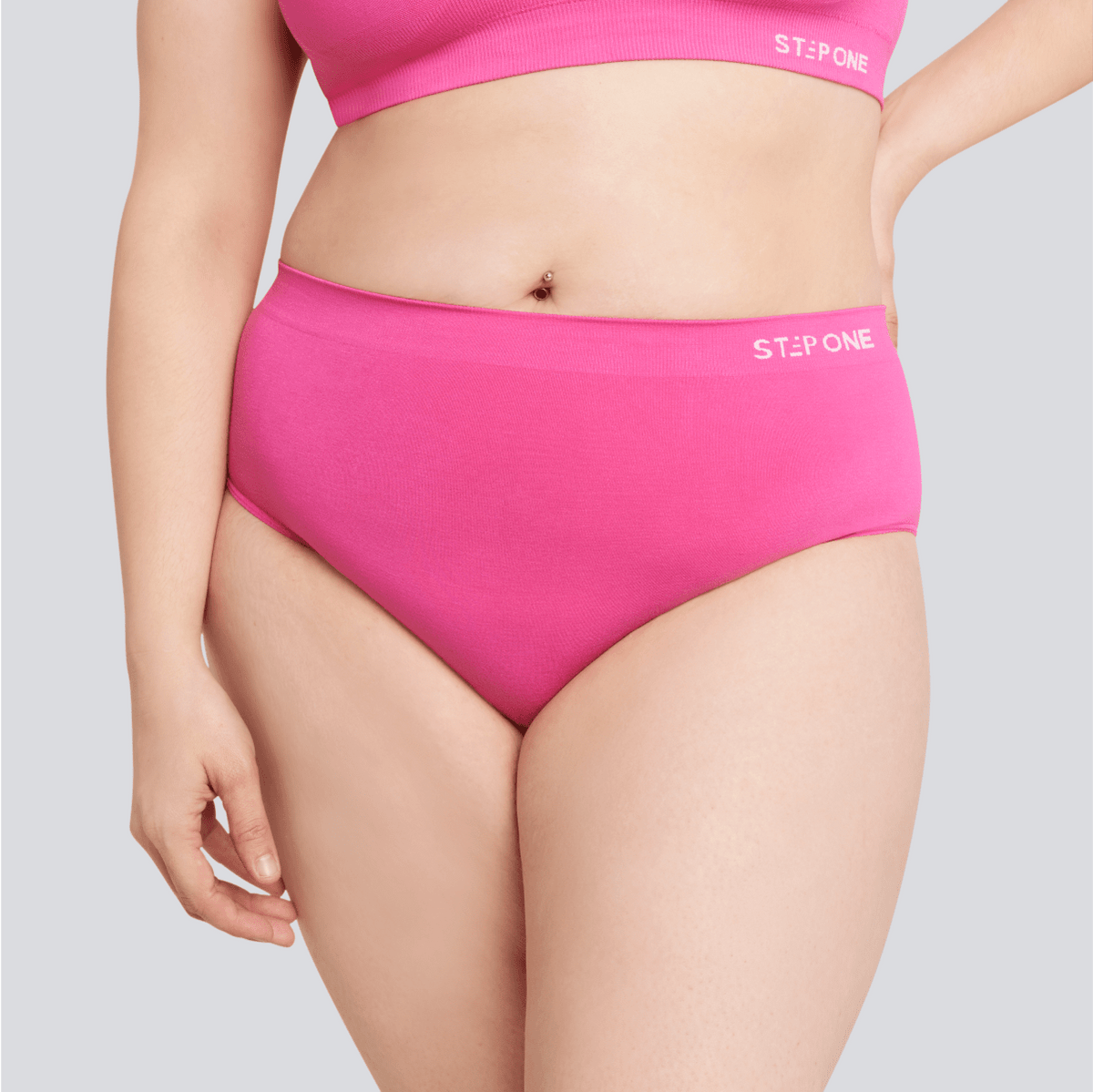 Women's SmoothFit Full Brief - Candy Pink - Bamboo Underwear