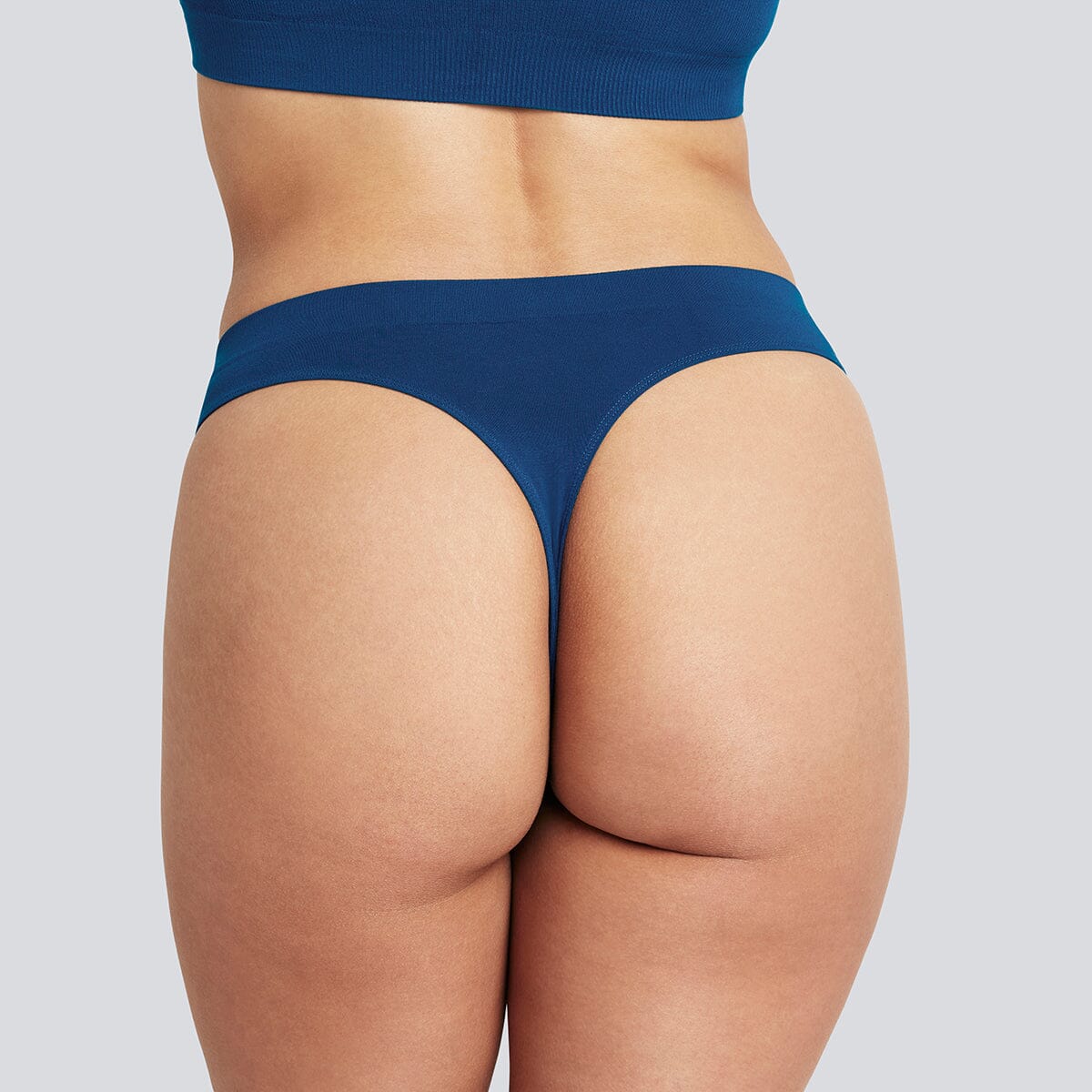 Women's SmoothFit Thong - Marina - Bamboo Underwear