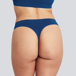 Women's SmoothFit Thong - Marina - Bamboo Underwear