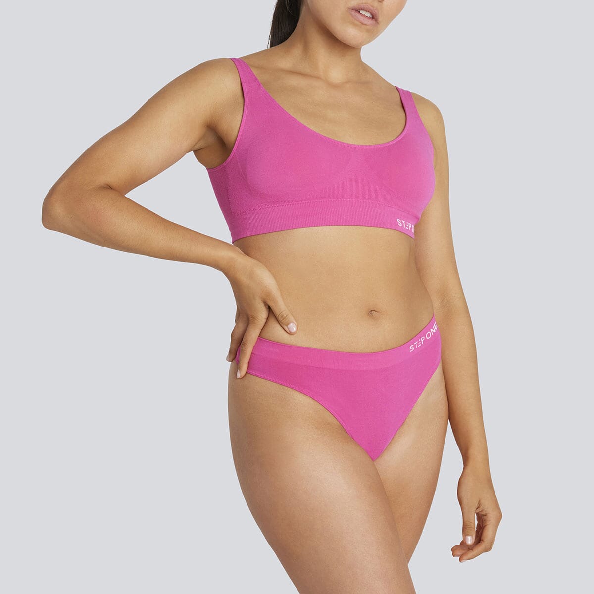 Women's SmoothFit Thong - Candy Pink - Bamboo Underwear