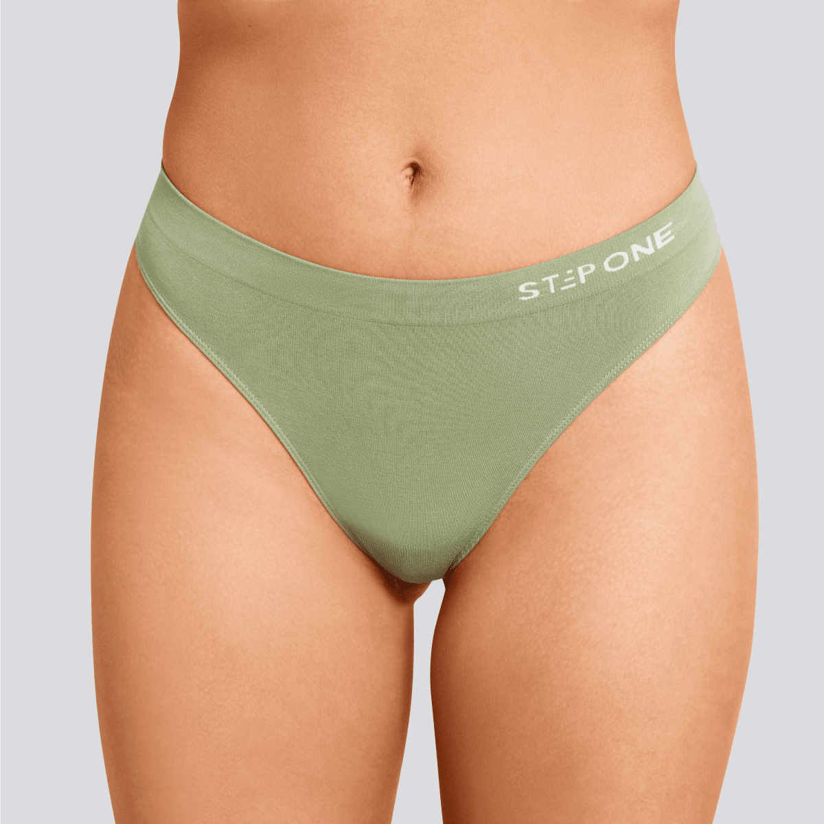 Women's SmoothFit Thong - Sage - Bamboo Underwear