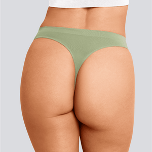 Women's SmoothFit Thong - Sage - Bamboo Underwear