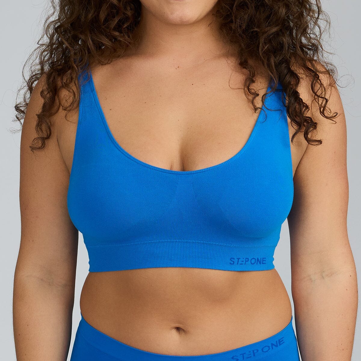 Women's SmoothFit Padded Bra - Blue Lagoon - Bamboo Underwear