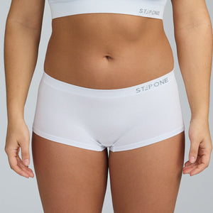 Women's SmoothFit Boyleg - Pina Colada - Bamboo Underwear - Model:Alexandra