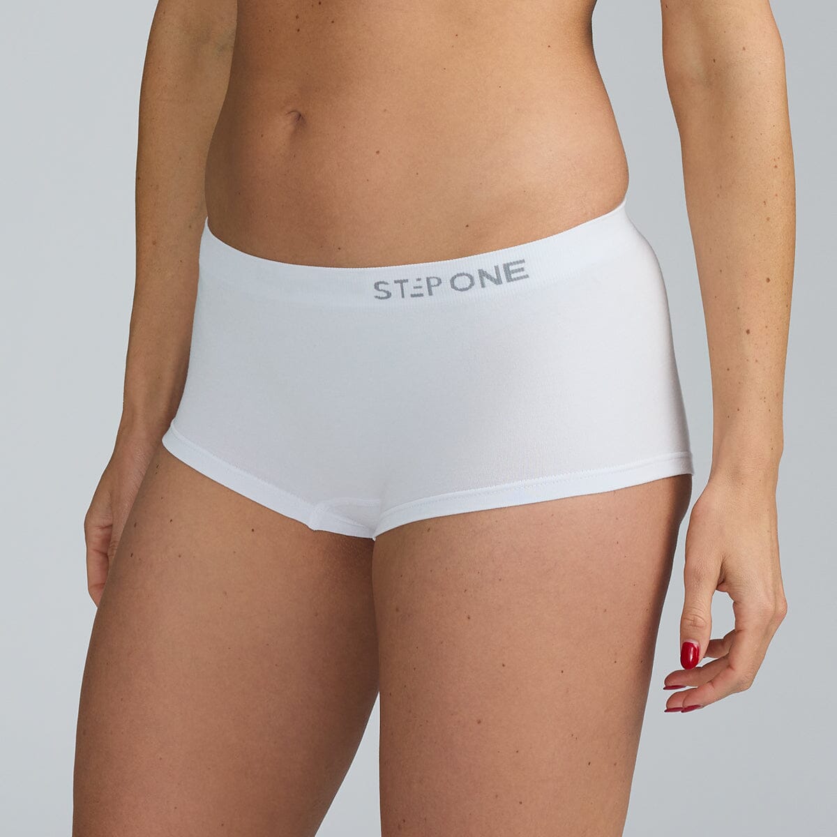 Women's SmoothFit Boyleg - Pina Colada - Bamboo Underwear - Model:Holly