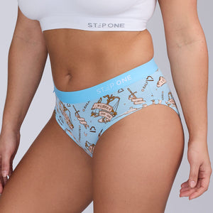 Women's Bikini Brief - Libra - Bamboo Underwear - Model:Fabiana