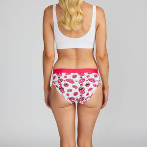 Women's Bikini Brief - Mislips - Bamboo Underwear - Model:Ashley H