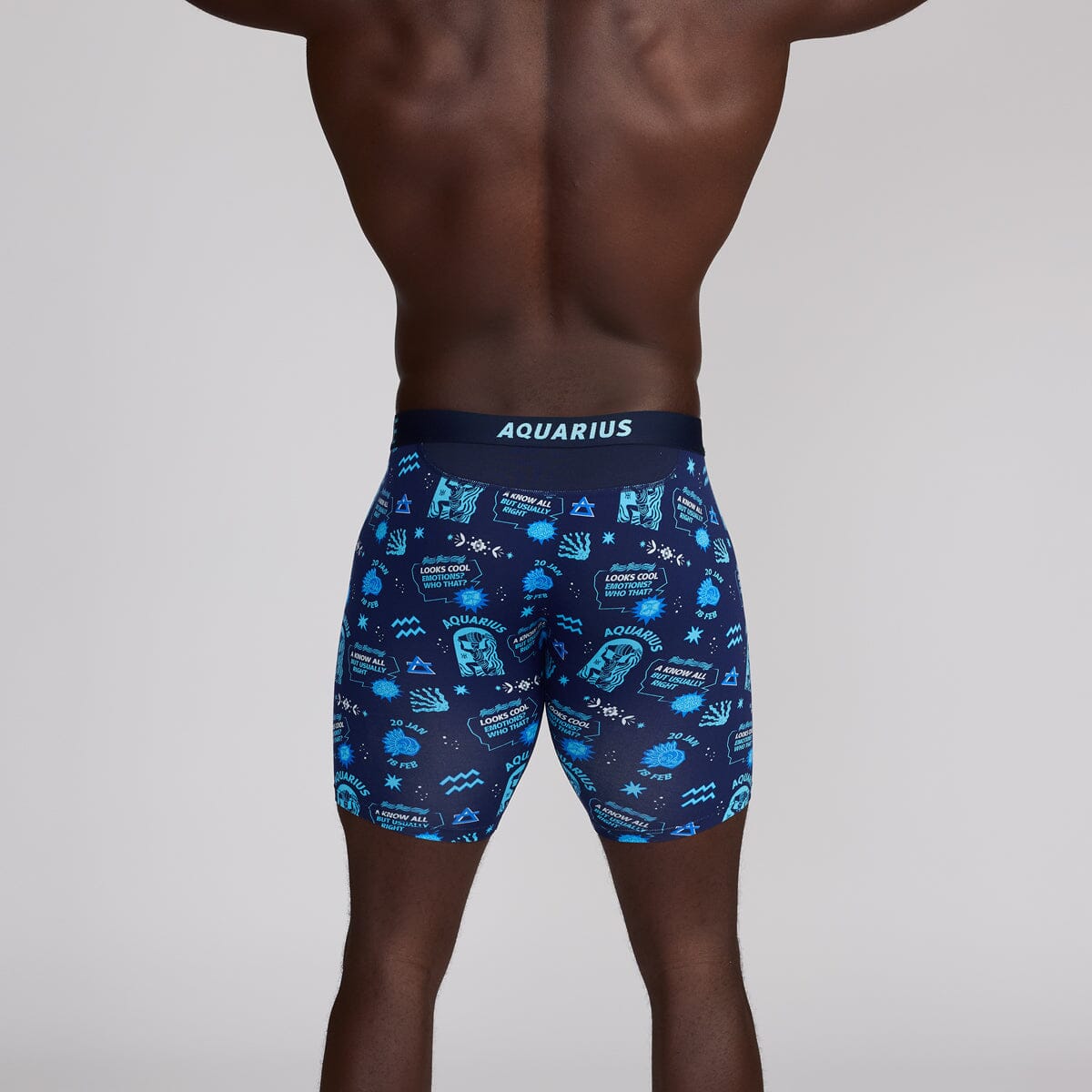 Boxer Brief - Aquarius - Bamboo Underwear