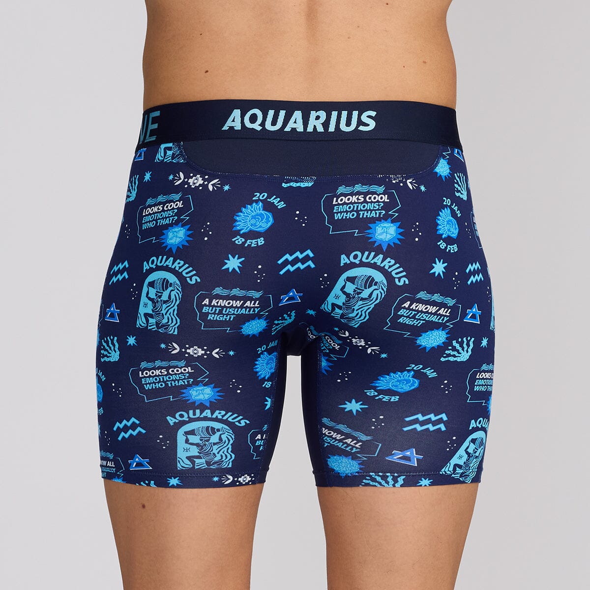 Boxer Brief - Aquarius - Bamboo Underwear