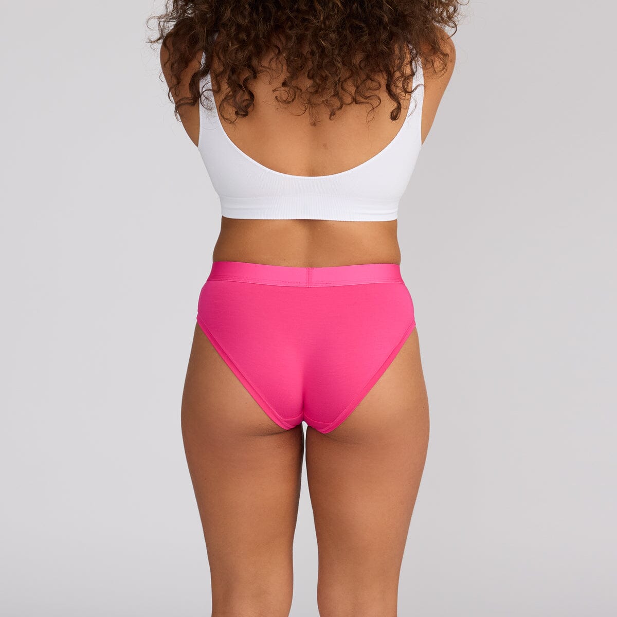 Women's Bikini Brief - Heart Racers - Bamboo Underwear - Model:Alexandra