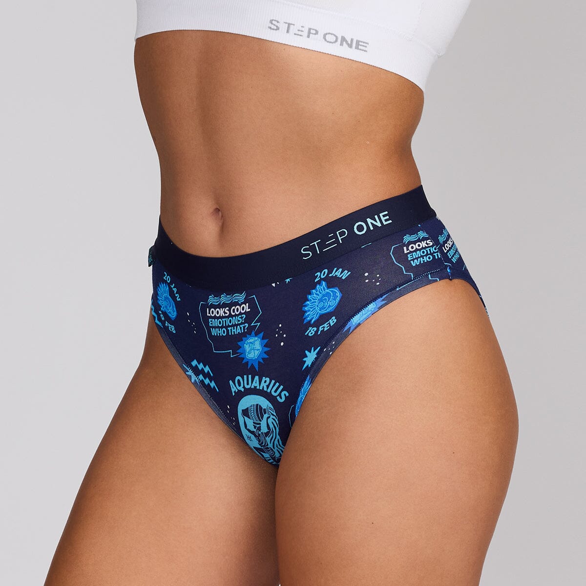 Women's Bikini Brief - Aquarius - Bamboo Underwear