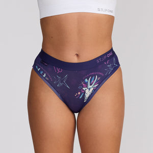 Women's Bikini Brief - Capricorn - Bamboo Underwear - Model:Elke