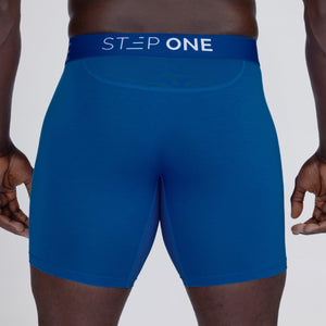 Boxer Brief Fly - Vivid Blue - Bamboo Underwear