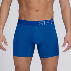 Boxer Brief Fly - Vivid Blue - Bamboo Underwear