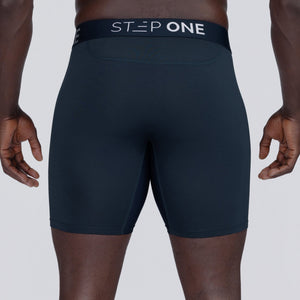 Boxer Brief - Dark Navy - Bamboo Underwear - Model:Baba