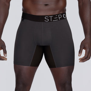Boxer Brief - Dark Grey - Bamboo Underwear