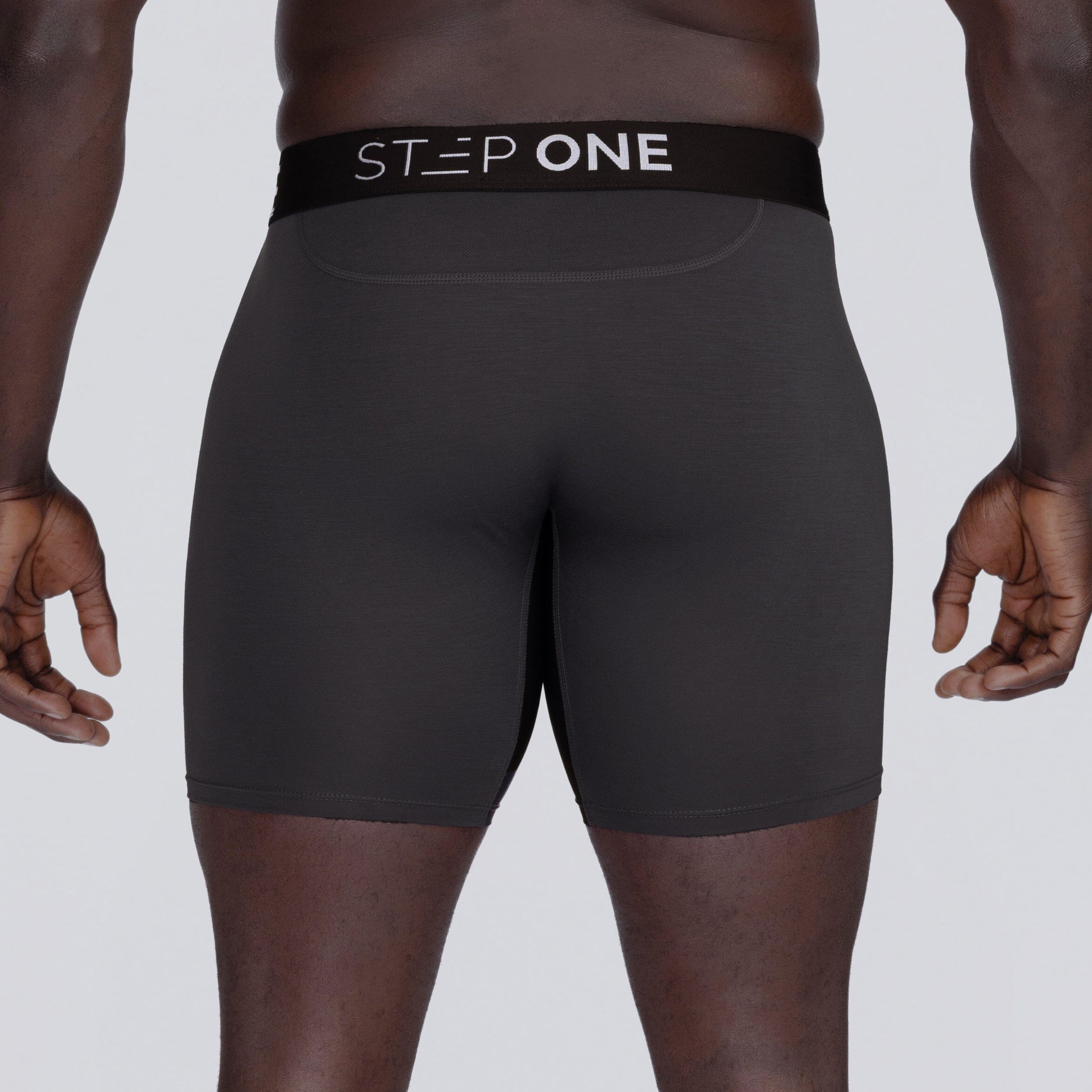 Boxer Brief - Dark Grey - Bamboo Underwear