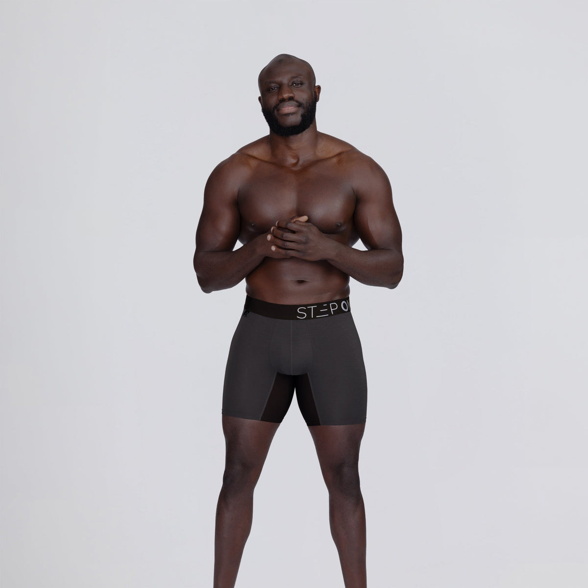 Boxer Brief - Dark Grey - Bamboo Underwear