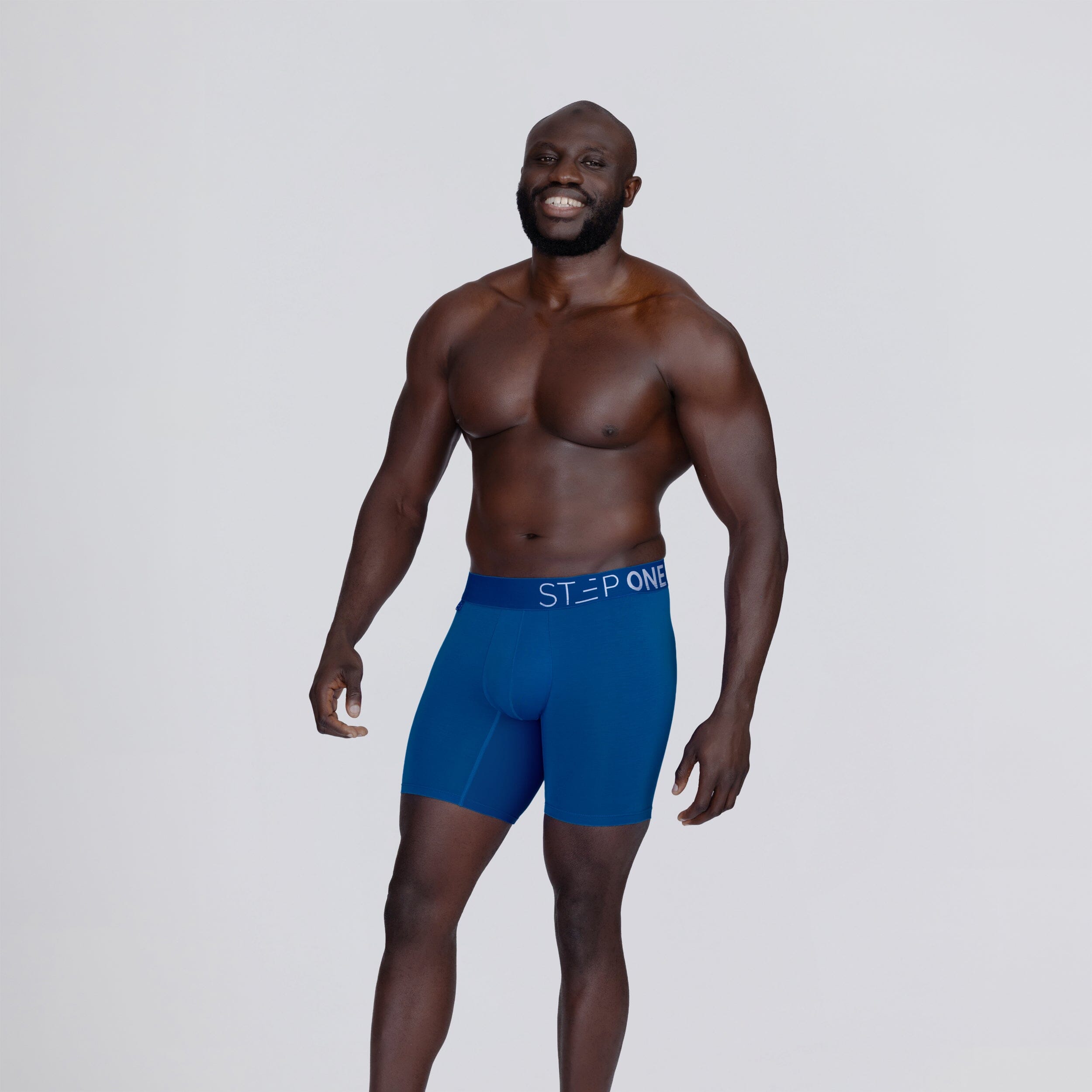 Boxer Brief - Vivid Blue - Bamboo Underwear