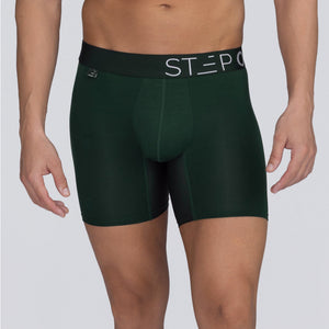 Boxer Brief - Dark Green - Bamboo Underwear - Model:Ivan