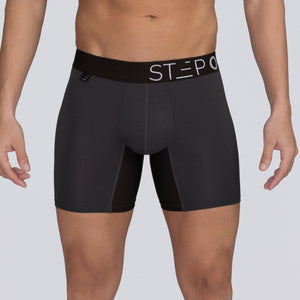 Boxer Brief - Dark Grey - Bamboo Underwear