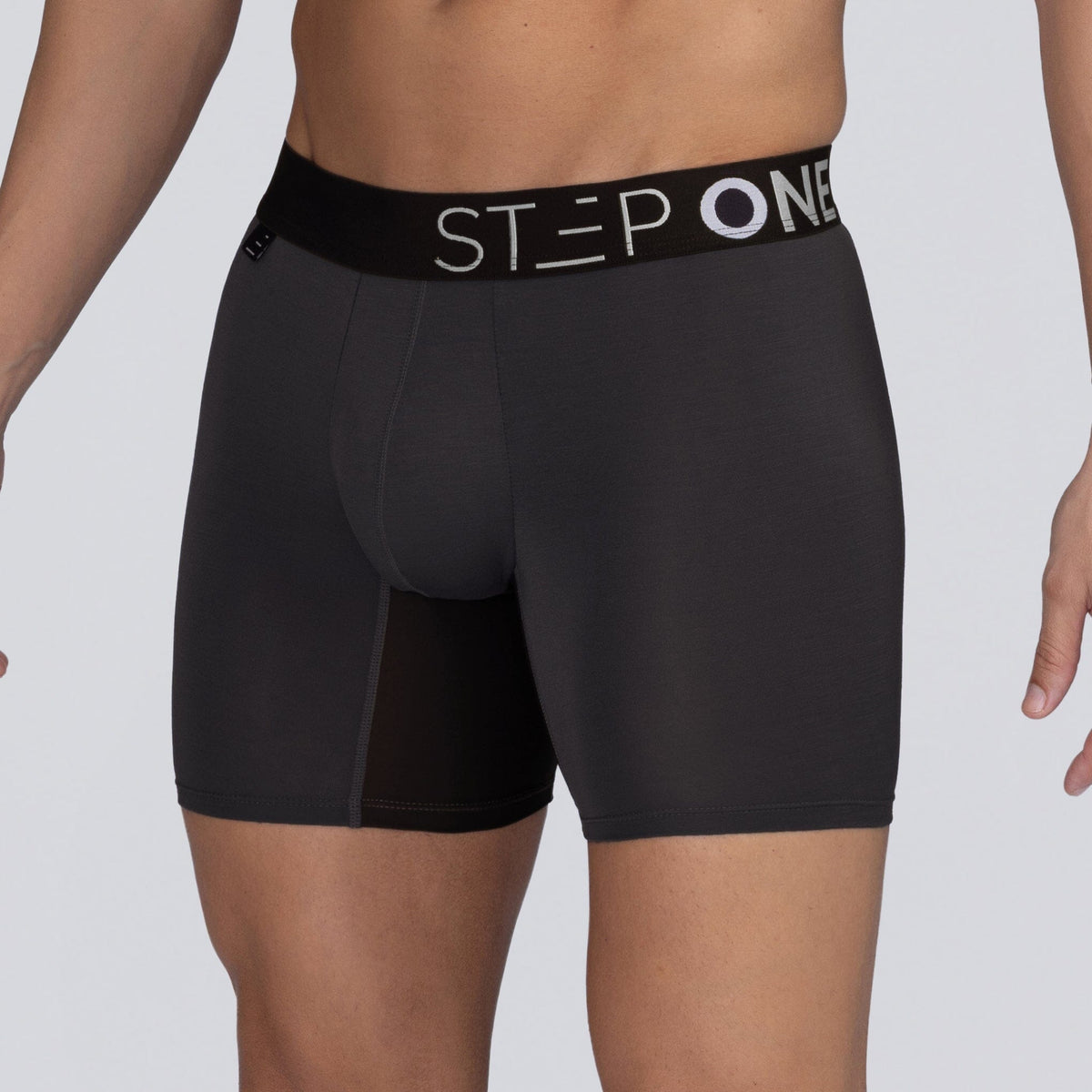 Boxer Brief - Dark Grey - Bamboo Underwear