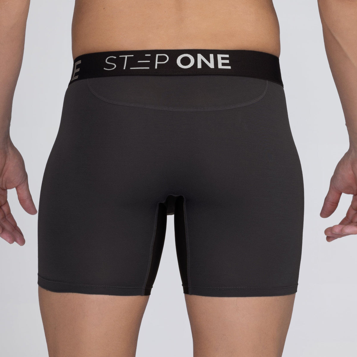 Boxer Brief - Dark Grey - Bamboo Underwear