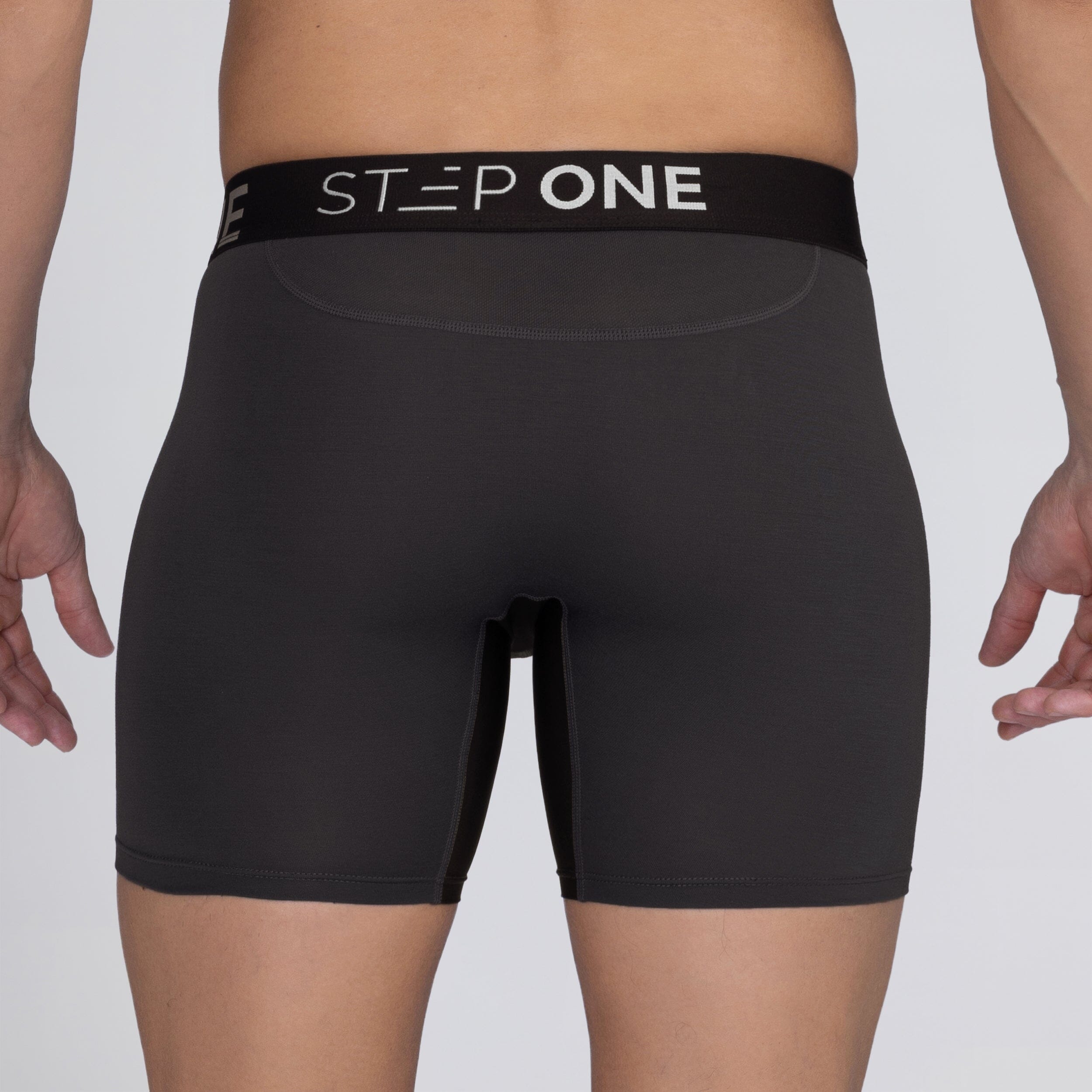 Boxer Brief - Dark Grey - Bamboo Underwear