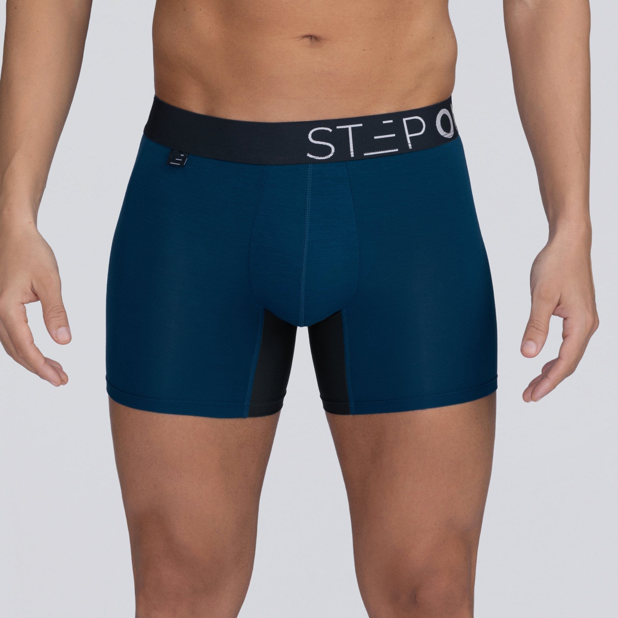 Boxer Brief - Blue Ocean - Bamboo Underwear - Model:Ivan
