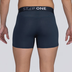 Trunk - Dark Navy - Bamboo Underwear - Model:Ivan