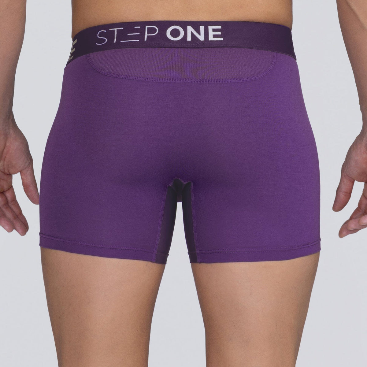 Trunk - Deep Purple - Bamboo Underwear - Model:Ivan