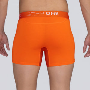 Trunk - Vibrant Orange - Bamboo Underwear - Model:Ivan