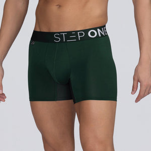 Trunk - Dark Green - Bamboo Underwear - Model:Ivan