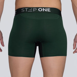 Trunk - Dark Green - Bamboo Underwear - Model:Ivan