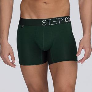 Trunk - Dark Green - Bamboo Underwear - Model:Ivan