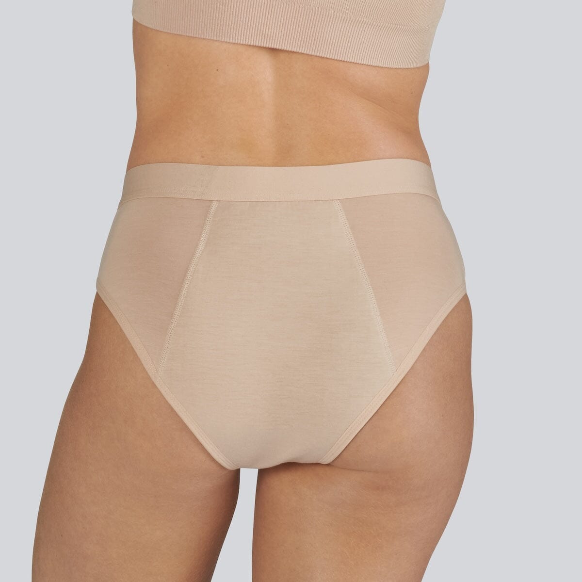 Women's Period Bikini Brief - Bamboo Underwear - Model:Chloe