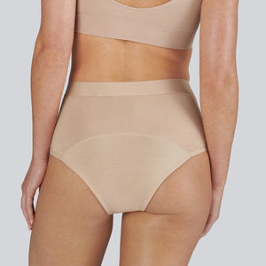 Women's Period Full Brief - Bamboo Underwear - Model:Chloe