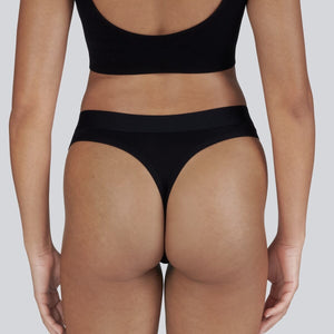 Women's Period Thong - Bamboo Underwear - Model:Armani