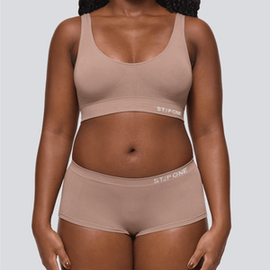 Women's SmoothFit Boyleg - Ash Brown - Bamboo Underwear
