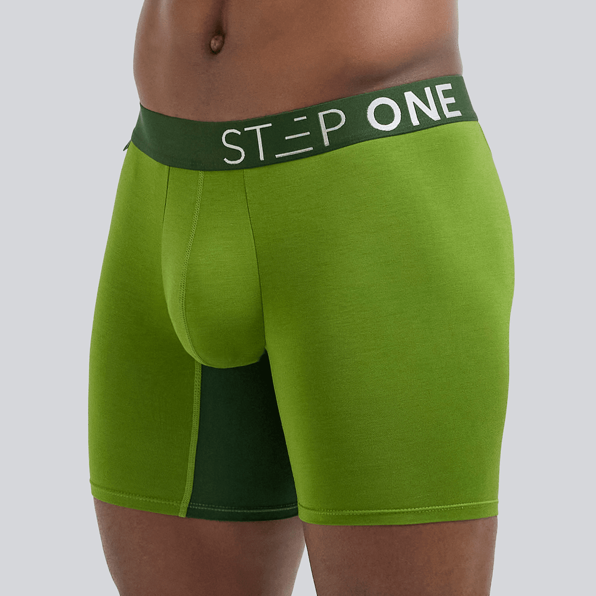 Boxer Brief - Salted Lime - Bamboo Underwear