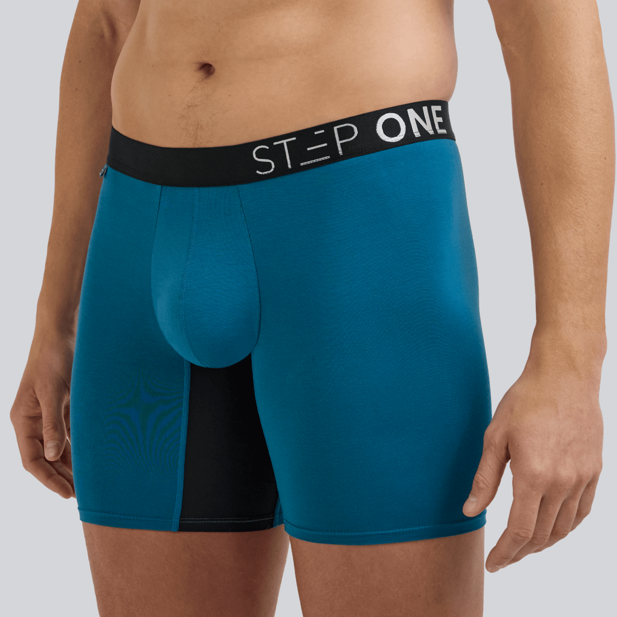 Boxer Brief - Lyons Blue - Bamboo Underwear