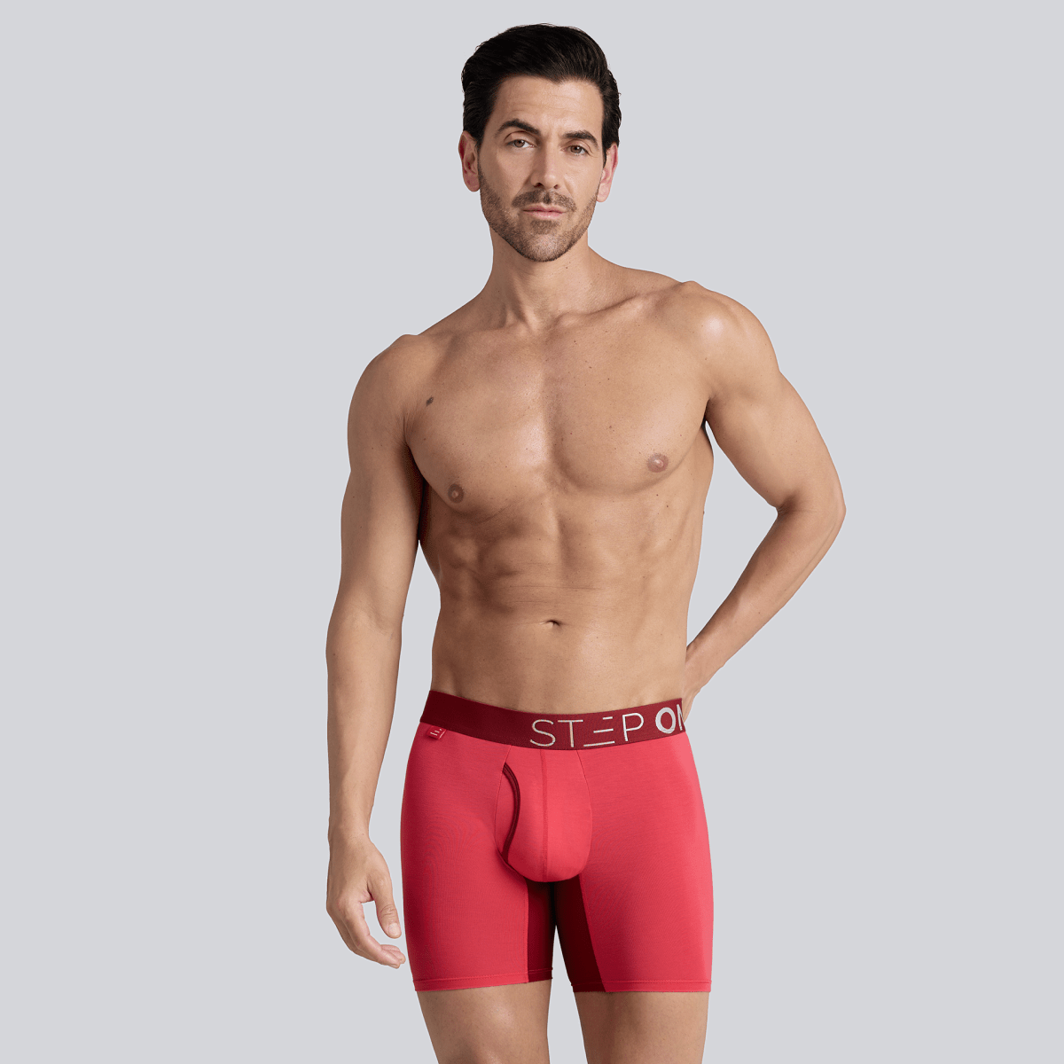 Boxer Brief Fly - Winter Berry - Bamboo Underwear